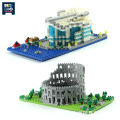 UKBOO Micro World Famous Architecture Model Building Blocks The Clock Eiffel Tower Mini Bricks Toys for Children Home Decoration. 