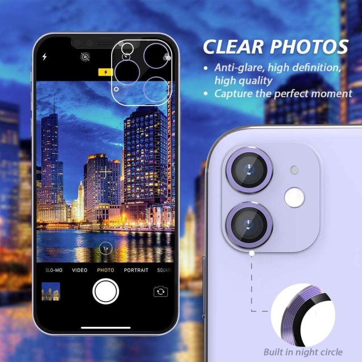 iPhone%2011%206.1%20inch,%20Camera%20Lens%20Protector%20Premium%20Tempered%20Glass%20Film%20Aluminum%20Alloy%20Lens%20Screen%20Cover%20Case%20-%20Image%208
