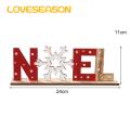 Christmas Decoration Wood Southeast Asian Christmas Wooden Table Decorations Santa Claus Snowman Snowflake Festive Holiday Ornaments Gifts Wooden Christmas Ornament. 