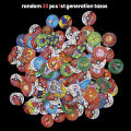 20/30pcs Tazos Pokemon 1/2 Generation Round Plastic Pogs Pikachu Game Cards Cheetos Chips Taps Pokemon Strokes Collection Gifts. 