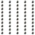 50Pcs Smooth 2.5/3/5/6mm High Precision Balls 304 Stainless Steel Round Bicycle Bearing Balls G25 Precision Silver Steel Solid Beads CNC, Impact Test. 