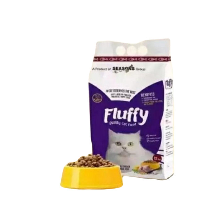 Fluffy Cat Food