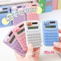 High-quality Plastic Mini Calculator 8-Digit Cute Math Calculator Portable Cartoon Accounting Calculator Office. 