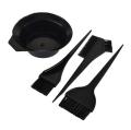 4 Pcs Hairdressing Salon Hair Color Dye Brushes Kit Set Coloring Hair Dye Brush Set. 