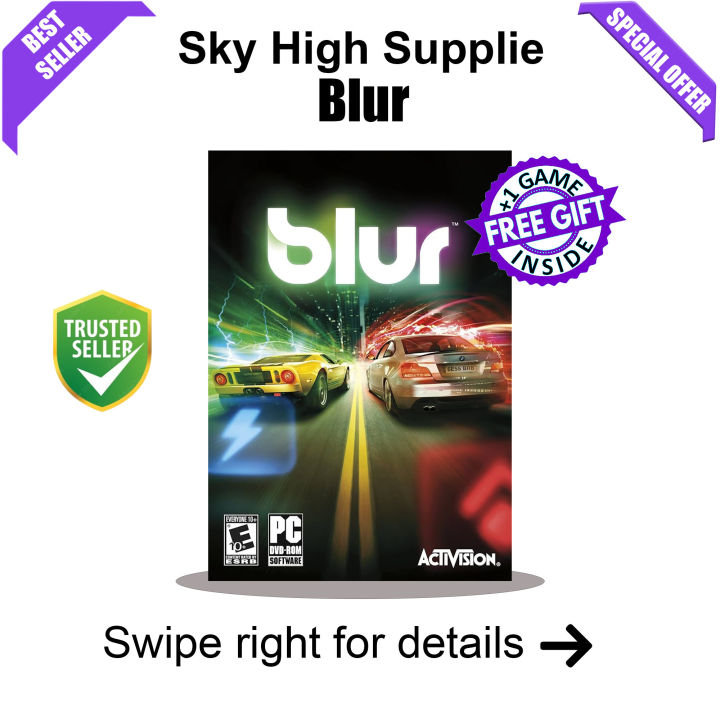 BLUR - GAME FOR PC (GOOGLE DRIVE/ MEDIAFIRE) - QR CODE + FREE GIFT