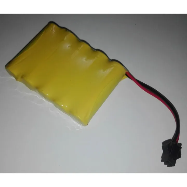 6v Rechargeable Battery Pack of AA Size Cells for RC Cars Toys SM Connector Daraz.pk