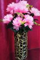 Beautiful vase guldan with flowers Size 1 feet / 12 inches - Flowers included - home and office table decoration - Postmodern Wall-Wall flower arrangement vase abstract minimalist décor woodlike vase planters Nordic Flower Ornament vase home decoration. 