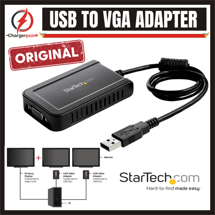 USB to VGA Adapter USB to VGA Video Graphic Card Display External Cable Adapter for PC Laptop