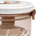 Vacuum Containers for Food Storage with Manual Pump, Portable Pantry Universal Vacuum Sealer Durable Easy Install. 