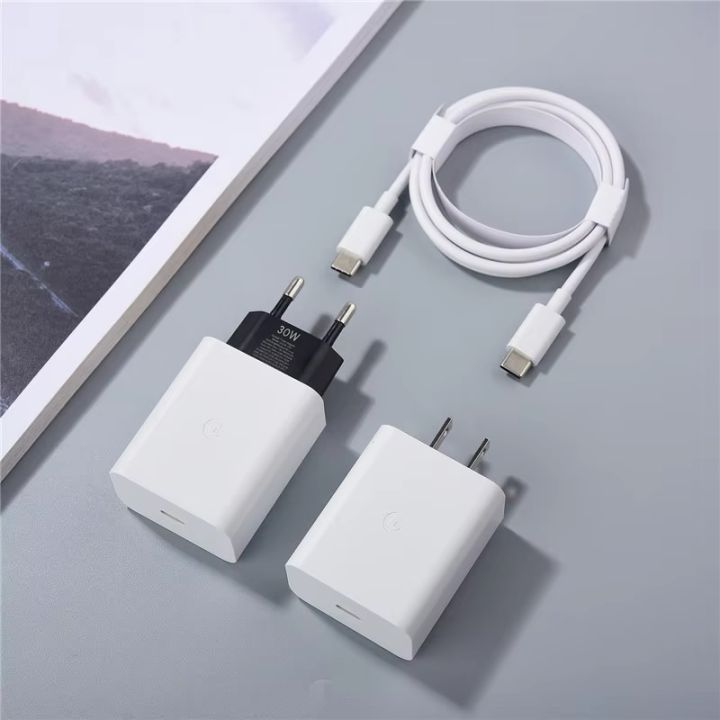 Google%2030W%20USB-C%20Charger%20Fast%20Charging%20Pixel%206%207%205%20Pro%204/3/2%204A%20Adapter%20Compatible%20with%20Google%20Products%20and%20Other%20USB-C%20Devices%20-%20Image%202