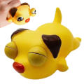 Reduce Pressure Toys Pinch Vent Dog Family Squeeze Out Doll Cute Dog Decompression Vent Boom Out Eyes Tricky Toy Party Favors Squishy Toys. 