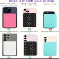 Double Side Silicone Suction Cup Wall Stand Mat Multifunctional Silicone Square Phone Case Anti-Slip Holder Mount Suction Pad. 