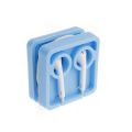 Earphone Cable Winder Silicone Tidy Headphone Line Cord Holder Headset Earbud Wire Organizer Cable Cord Wrap Management. 