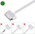 1m 2m 3m Braided USB Data Charger Cable for iPhone 4S 4 S 3GS iPad 1 2 3 iPod Nano iTouch Fast Charging Data Sync Cable Cord. 