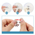 High Quality Metal Pin Clasps, Pin Back Keepers, Badge Locking Pin Back. 
