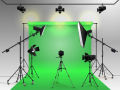 Professional Studio Backdrop sheet  (8ft x 5ft) ,Green Screen Chroma Key Studio Backdrop Video Photo Background Removing Sheet non-woven fabric-Professional for Photo Studio (8ft x 5ft) in all colors. 