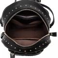 PU Leather Fashion Backpack for Women - Collage Backpack For Girls - Black Backpack for Girls- Shoulder Bag. 