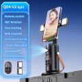 [RMG] 360° Rotation Face Tracking Tripod with Remote: Foldable Auto Face Tracking Phone Holder for Video Vlog Live Stream, Gesture Control, No App Required. 