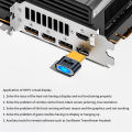 4K 60Hz PC Graphic Card Cheater  Virtual Display For Laptop Desktop GPU Testing Tools Tester Accessories Gaming Studio Cologo. 