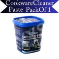 YYS Oven & Cookware Cleaner Stainless Steel Cleaning Paste Multi-Purpose Cleaner & Polish Cleaning Gel for Removing Rust Powerful Stainless Steel Cookware Cleaning Paste Household Kitchen Cleaner Washing Pot Bottom Scale Strong Cream Detergent. 