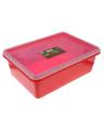 Multipurpose Rectangular Plastic Storage Box - Large. 