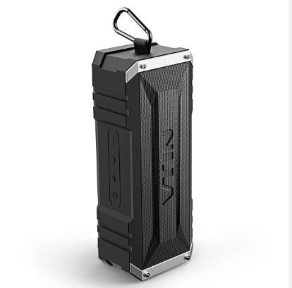 VTIN Punker Portable Wireless Bluetooth Speaker 20W Output Dual 10W Drivers Outdoor Waterproof Speaker with Mic 30Hour Playtime for Smartphones