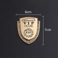 1Pieces  Metal Ford Owners Club Side Rear Emblem Badge Sticker Honda（model：silver）. 