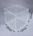 Acrylic gift Box 12x12x12 Inch. 