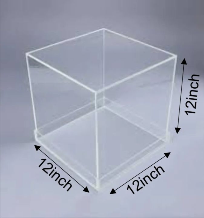 Acrylic gift Box 12x12x12 Inch