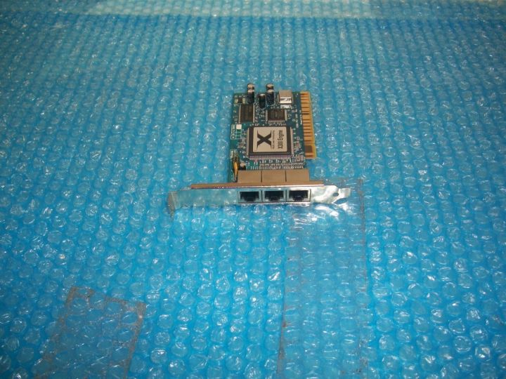 Ncomputing X300 Engine PCI Card SMJX300 3 Port Ethernet ORIGINAL SILIDE USED