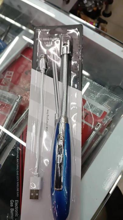 Pulse%20Arc%20Lighter%20Electric%20Windproof%20BBQ%20Lighters%20USB%20Chargeable%20Metal%20Hose%20Kitchen%20Cooking%20%20stylish%20Lighter%20Imported%20and%20High%20Quality%20-%20Image%206