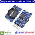 DS3231 Precision RTC Module with AT24C32 EEPROM I2C Real Time Clock for Arduino with Battery by Electrica. 