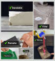 Cyanoacrylate 502 Quick Dry Elfy with Bonding Powder - 20 Grams very strong industrial adhesive bonds anything in seconds. 