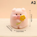 Mini Cute Pig Figurine Animal Model Moss Micro Landscape Home Decor Miniature Fairy Garden Decoration Accessories Conbo. 