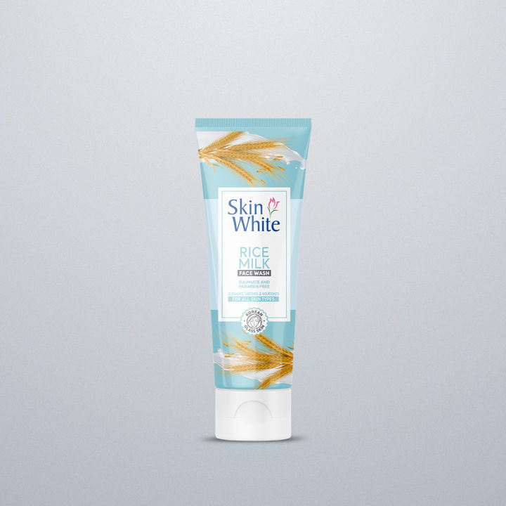 Skin White Rice Milk Face wash (Sulphate & Paraben Free) 50ml