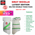 2022 Latest Edition Belted Cricket Thigh Pads | Best Quality Gray Nicoll Belted Thigh Pads For Professional Cricketers | 2022 Latest Gray Nicoll Original Belted Thigh Pads. 