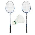 2 Badminton steel Rackets with 2 free plastic shuttles , best Deal for Beginners.. 