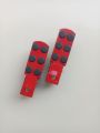 FANCY FOOTREST FOR ALL 70 Cc AND CG 125 BIKES -Footrest  Metal Premium QualityBlack/Red/Blue foot rest. 