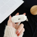 Simple Hanging Ring Rubik's Cube Shell Wireless Earphone Case For Apple AirPods Pro Solid color hard Protective Cover. 