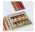 Qoiden Rose New Nude 06Pcs Lip gloss Set. 