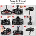 Bike Bits Bazaar Comfortable Wide Soft Seat/Saddle for Giant Mountain Bike/ cycle seat/ soft seat for cycle/ seat for exercise & outdoor and indoor bicycles.. 