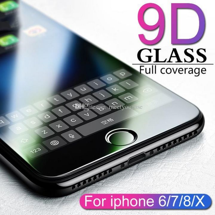 iPhone 7/8 Plus 9D Tempered Glass Screen Protector [100% Original]