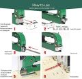 Openness - 3 in 1 Heavy Duty Manual Staple Gun for Upholstery, Fixing, Material, Decoration, Carpentry, Furniture. 