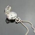 galactic Plated Pendant Watch Chain Clock Quartz Watch as Necklace Pocket Watch. 