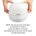 InnooCare Essential Oil Aromatherapy Ultrasonic CoolMist Diffuser with 7 Color Changing LEDs and 4 Timer Settings - 500ml. 