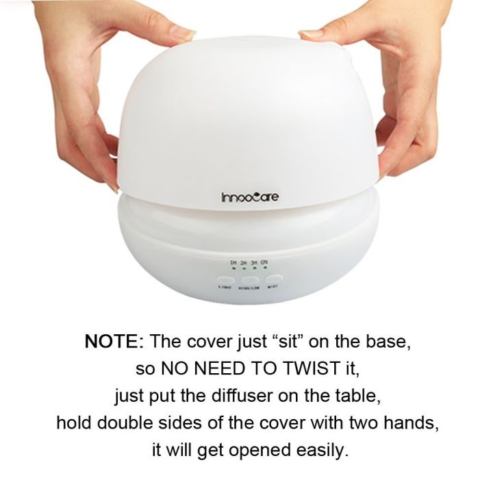 InnooCare%20Essential%20Oil%20Aromatherapy%20Ultrasonic%20CoolMist%20Diffuser%20with%207%20Color%20Changing%20LEDs%20and%204%20Timer%20Settings%20-%20500ml%20-%20Image%207