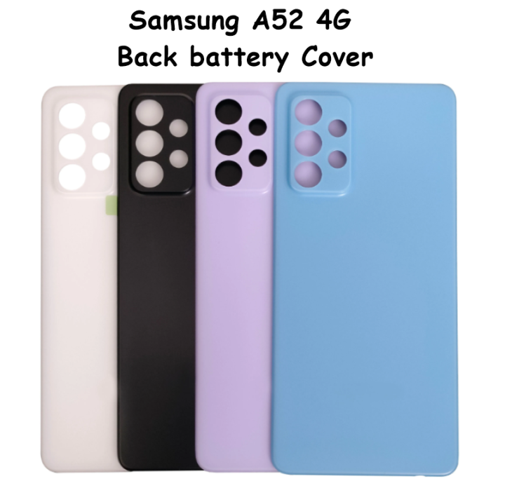Samsung A52 4G Back Battery Cover Rear Door Housing Case, Back Panel for Samsung A52 4G