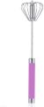 Egg Beater Whisk, Stainless Steel Hand Push Whisk Blender Rotating Push Semi-Automatic Egg Beater Hand Push Mixer Stirrer Kitchen Utensil for Whisking, Mixing, Blending, Stirring. 
