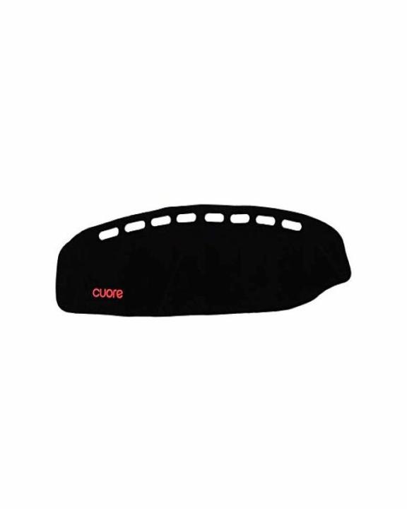 Car Dashboard Cover Carpet For Daihatsu Cuore - Black