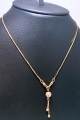 Round Shaped Locket Necklace with Golden Chain for GIrl & Women. 